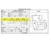 PORTER Πολυθρόνα Relax Σαλονιού - Καθιστικού Γκρι Velure-Ε9781,5-Ύφασμα-1τμχ- 68x86x99cm