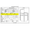 ALEA Wood Πολυθρόνα Ξύλο, PP Ύφασμα Patchwork-ΕΜ129,8-Ξύλο/Ύφασμα-4τμχ- 63x57x81cm