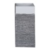 FLOWER POT-10 Απόχρωση Black Wash-Ε6309,D-Artificial Cement (Recyclable)-1τμχ- 41x41x80cm