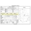 CROMA Πολυθρόνα - Μπερζέρα Σαλονιού - Καθιστικού, Ύφασμα Γκρι Velure-Ε7138,7-Ύφασμα-1τμχ- 76x80x104cm