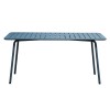 BRIO Slat Τραπέζι-Pro Κήπου - Βεράντας, Μέταλλο Βαφή Sandy Blue 5415C-Ε546,2-Μέταλλο-1τμχ- 160x90x73cm