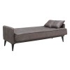 PERTH Καναπές - Κρεβάτι Σαλονιού - Καθιστικού, 3Θέσιος Ύφασμα Καφέ-Ε9932,3-Ύφασμα-1τμχ- Sofa:210x80x75-Bed:180x100cm