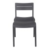 SERENA Καρέκλα, Στοιβαζόμενη PP - UV Ανθρακί-Ε3806,1-PP - PC - ABS-1τμχ- 51x56x82cm