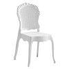 CODESS Καρέκλα Εστίασης - Catering Στοιβαζόμενη PP Άσπρο-Ε3809,1-PP - PC - ABS-1τμχ- 47x52x88cm