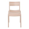 SERENA Καρέκλα Στοιβαζόμενη PP - UV Cappuccino-Ε3806,2-PP - PC - ABS-1τμχ- 56x51x82cm