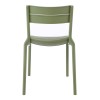 SERENA Καρέκλα Στοιβαζόμενη PP - UV Πράσινο-Ε3806,3-PP - PC - ABS-1τμχ- 56x51x82cm