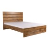 BORNEO Κρεβάτι Διπλό, για Στρώμα 160x200cm, Απόχρωση Καρυδί-Ε7018,1-Paper-1τμχ- 160x217x114cm