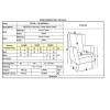 BEVERLY Πολυθρόνα - Σαλονιού - Καθιστικού, Teddy Ύφασμα Άσπρο-Ε7160,1-Ύφασμα-1τμχ- 89x92x61cm