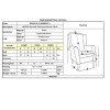 MARON Πολυθρόνα - Μπερζέρα Ξύλο Φυσικό, Ύφασμα Patchwork Brown-ΕΜ143,6-Ύφασμα-1τμχ- 72x68x91cm