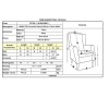 HAMILTON Πολυθρόνα Σαλονιού - Καθιστικού, Σημύδα - Ύφασμα Άσπρο-Ε7150,1-Bent Wood-1τμχ- 59x80x93cm
