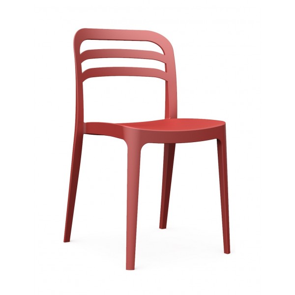 Aspen Καρέκλα Polypropylene Κόκκινο 46x51x83cm