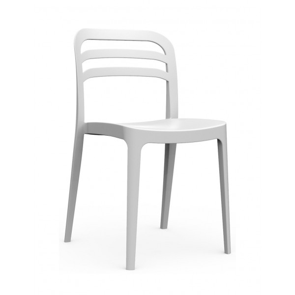 Aspen Καρέκλα Polypropylene Λευκό 46x51x83cm